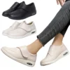 Women Diabetic Shoes Slip-On Orthopedic Shoes Lightweight Edema Sneakers Hook and Loop Sneakers for Plantar Fasciitis