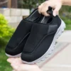 Casual Orthopedics Wide Feet Swollen Shoes for Men Thumb Eversion Adjusting Comfortable Diabetic Shoes Outdoor Walking Sneakers