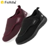 Fitville Women's Shoes Wide Width Diabetic Shoes Walking Casual Breathable for Swollen Feet Elderly Foot Pain Relief Neuropathy